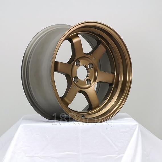 4 Pcs Rota Grid V 16x8 Pcd:4x100 Offset:0 Hb:67.1 Full Royal Sport Bronze