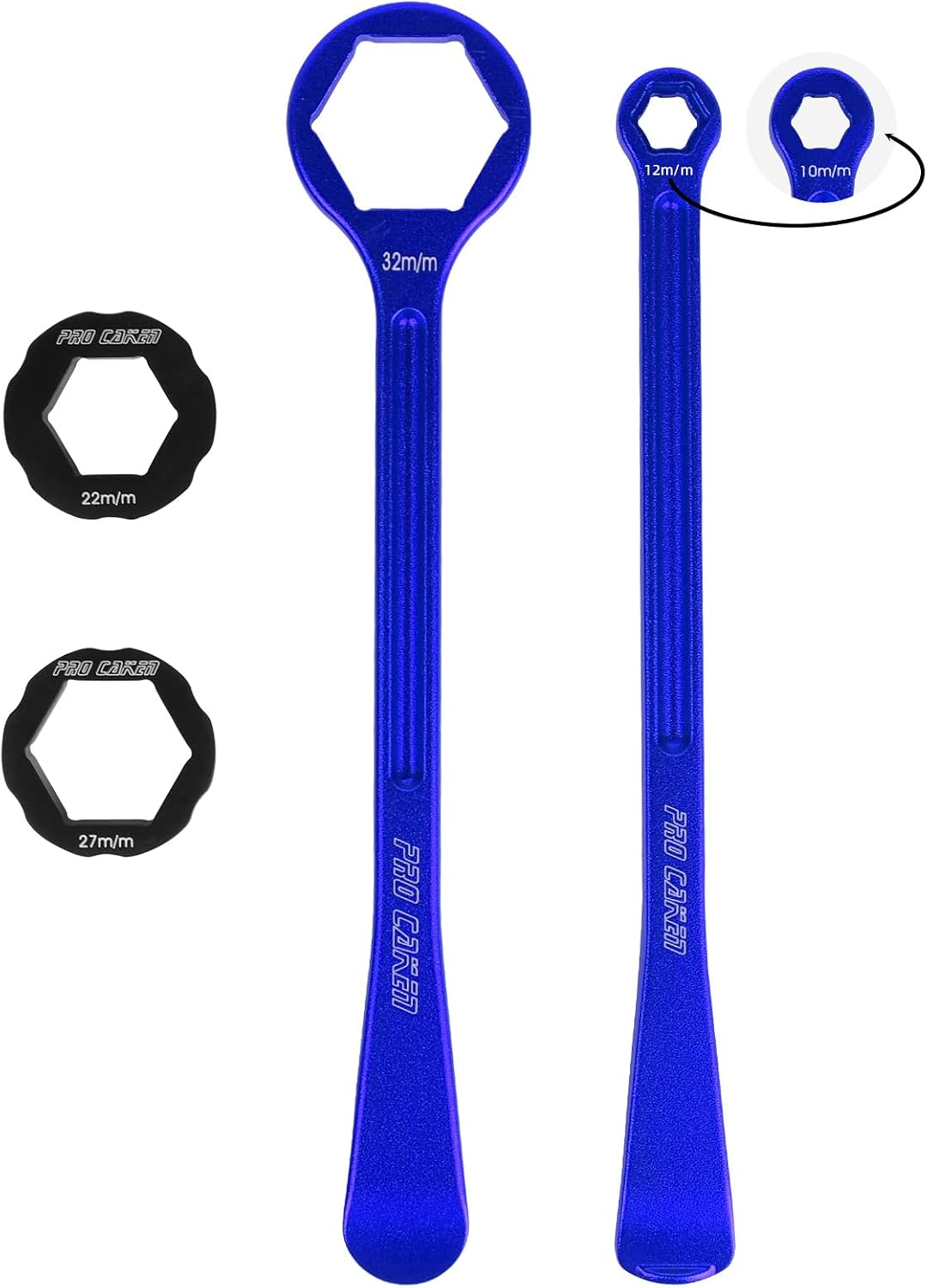PRO CAKEN 10MM0.39 12MM0.47 22MM0.87 27MM1.06 32MM1.26 Universal Motorcycle Tire Iron Set Combo Levers Set Tire Repair Tool For Japanese Bike CRF CR KXF KX YZ RM RMZ 125 250 450