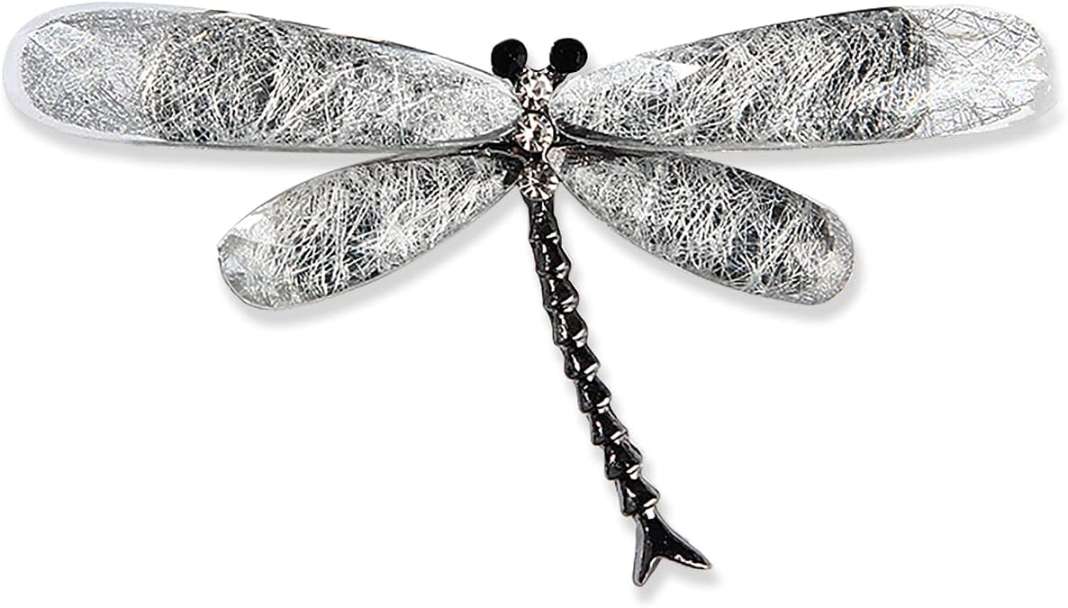 Dragonfly Brooch Pin Acrylic Fly Insect Breastpin for Women Clothing Corsage