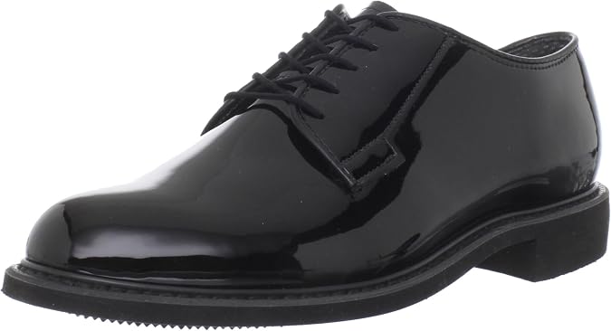 Bates Men's High Gloss Uniform Work Shoe