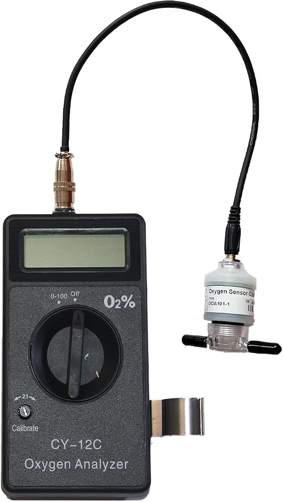Portable Oxygen Analyzer Content Tester Meter Detector O2 Oxygen Measuring Instrument Sensor in Germany