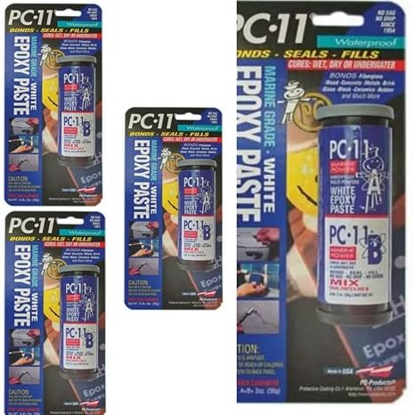 4 Set PC Products PC-11 PC-11 White Epoxy Paste