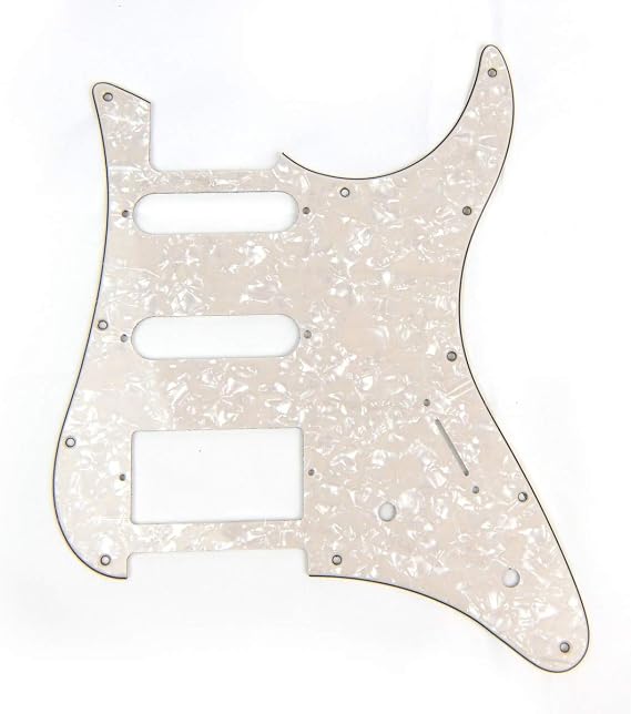 Guitar Pickguard For YAMAHA Pacifica EG 112 PAC112V, 4Ply Cream Pearloid