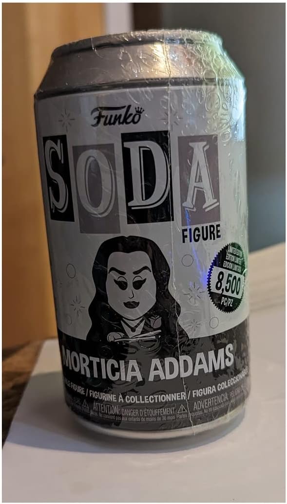 Funko Morticia Addams Family Vinyl Soda Chance of Chase Figure Sealed Can