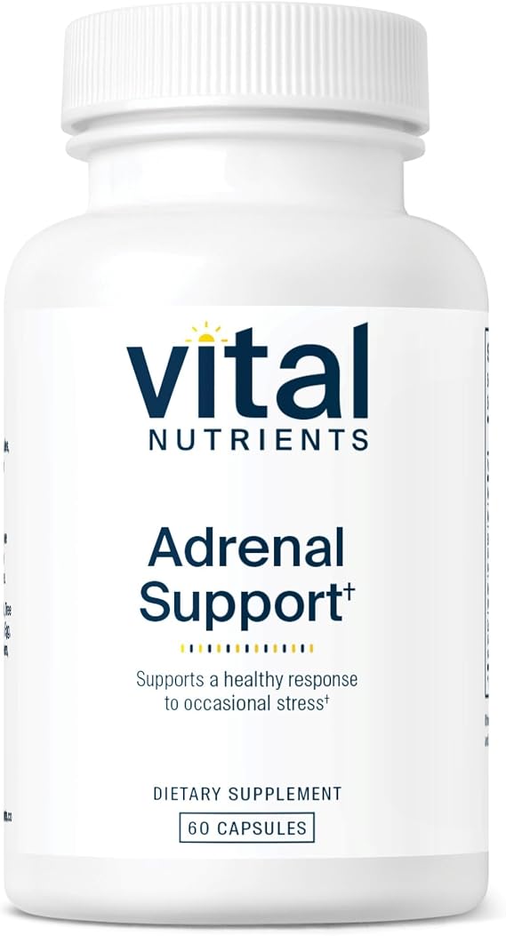Vital Nutrients Adrenal Support for Gland Function, 60 Capsules