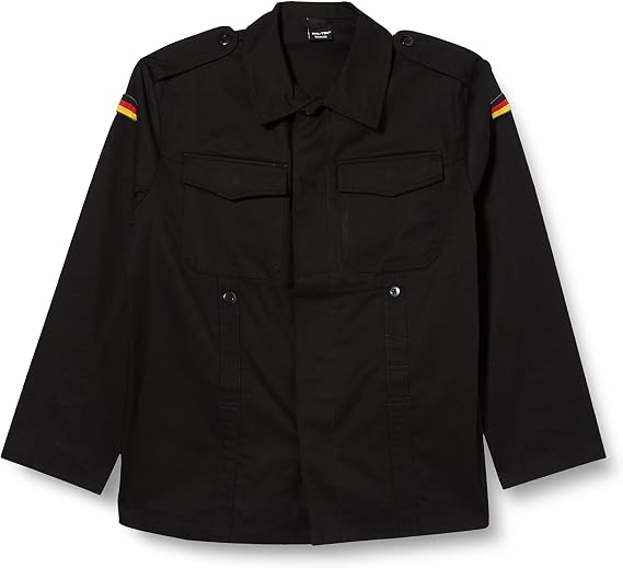 Mil-Tec Unisex German Jacket, Black, 50 UK