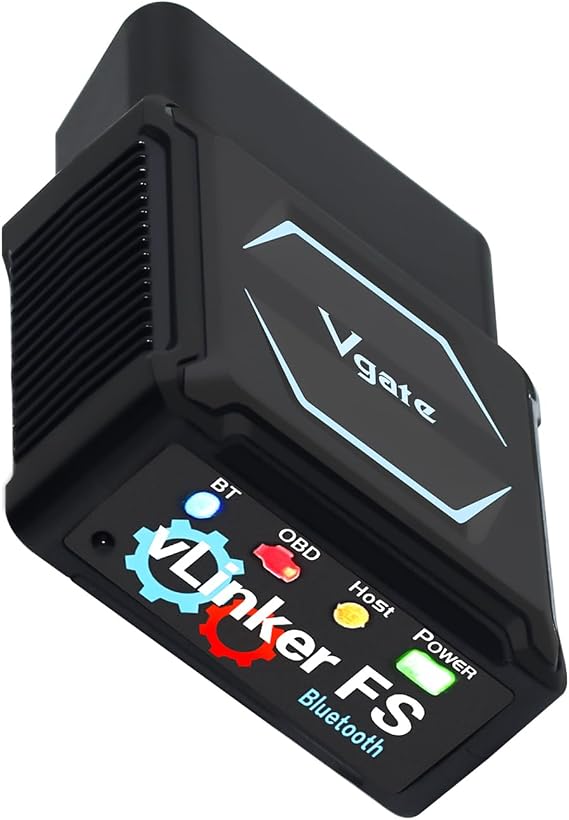 VGATE vLinker FS Bluetooth OBD2 Scanner Diagnostic Tool Wireless Code Reader for iOS, Android & Windows, Bi-Directional Control Car Diagnostic Scanner, All Systems Diagnosis for 30+ Services