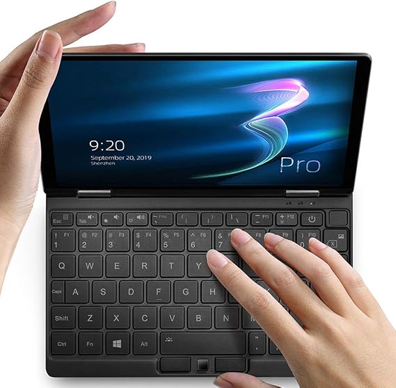 One Netbook One Mix 3 PRO Yoga 8.4" Mini Pocket Laptop 10th CPU CoRE I5-10210Y 4 Cores 8 Threads Win 10 Home OS,2560X1600 Touch Screen Tablet PC 16GB RAM/512GB Storage