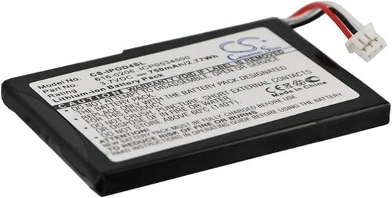 VI VINTRONS Battery for iPod 4th Generation,