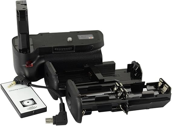 DSTE Pro Multi Power Battery Grip Holder Compatible with Nikon D5100 with Remote