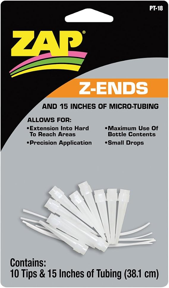 Pacer Technology (Zap) Z-Ends Adhesives (10 Tips)