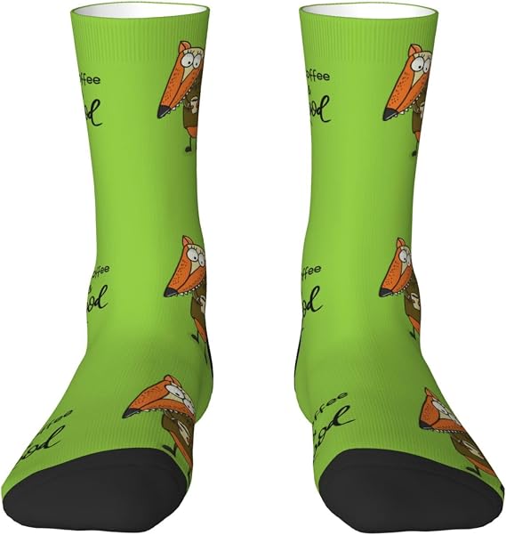 Drink Coffee And Do Good For Socks For Men Dress Crew Socks For Athletic Basketball Tennis
