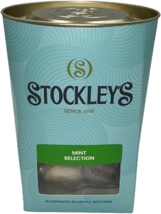Stockley's Mint Selection Treat Carton - 250g | Assorted Mint-Flavoured Sweets