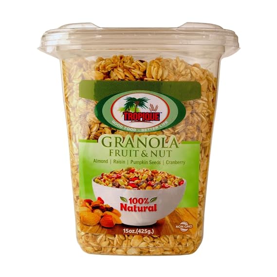 Granola with Fruit and Nuts