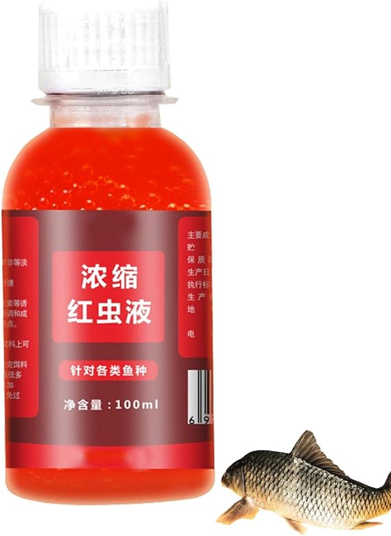 SURD Bakutsuri Fish Attractant Concentrated Redwatering Liquid Fishing Bait Additive 100L Fishing Lure Bait High Concentration Bait Attractant Enhancer Bait Additive Powder Fish Natural Scent Easy to Tide Eco Friendly Lure Tackle Food, Trout, Cod, Carp, Bass for Marine and Freshwater Fish