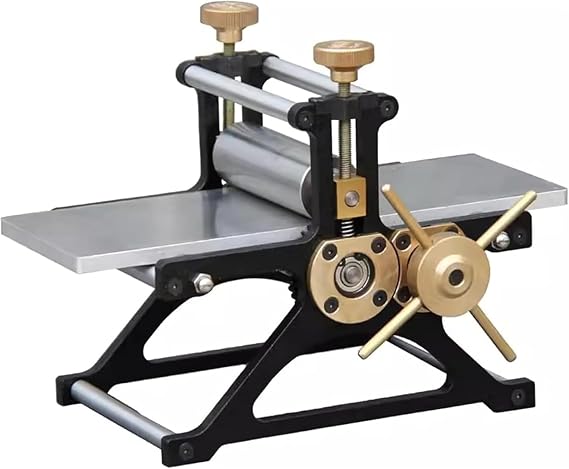 Mini Printmaking Machine, Manual Printmaking Etching Machine, Table Size: 75x200mm, for Printmaking Supplies, Decorative Display, Printing Bookplates