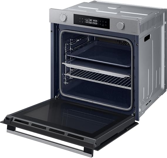 Samsung Series 4 Dual Cook NV7B44205AS Wifi Connected Built In Electric Single Oven - Stainless Steel - A+ Rated [Energy Class A+]