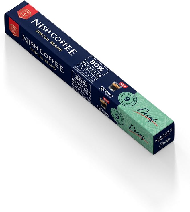 Nish Coffee Kapsül Kahve 7 Decafeinanto (Nespresso Uyumlu) - 10 Adet