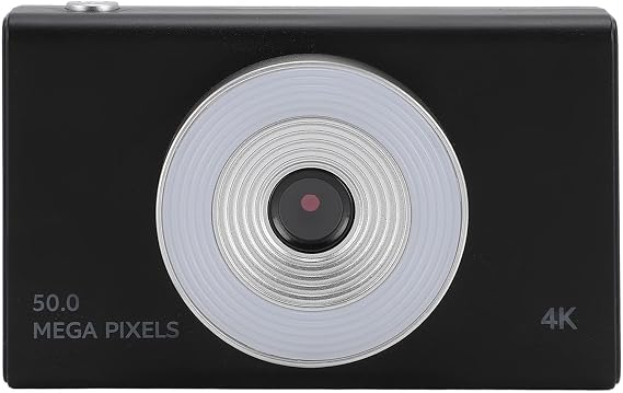 4K Digital Camera for Photography, 8X Zoom with Fill Light