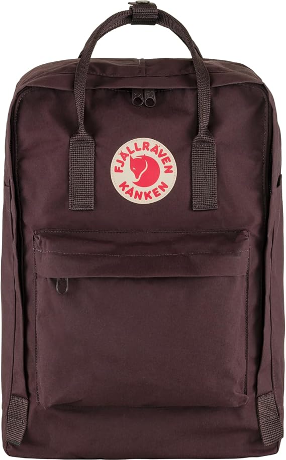 Fjallraven Kanken Laptop 17" Backpack, Blackberry
