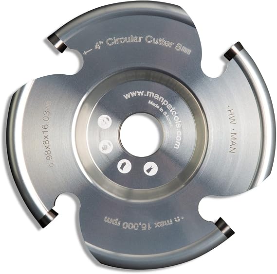 Manpa 4" Circular Cutter - 8mm