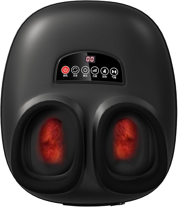 The Foot Massager with Heating, Rolling and deep Massage Functions is Suitable for Foot Massage, Relieving Pain, eliminating Fatigue and Treating Plantar Fasciitis.