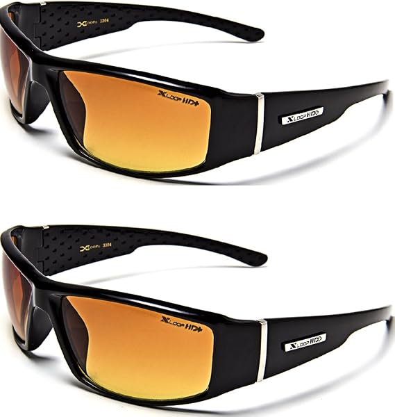 X LOOP HD Anti-Glare Driving Glasses 2 PACK