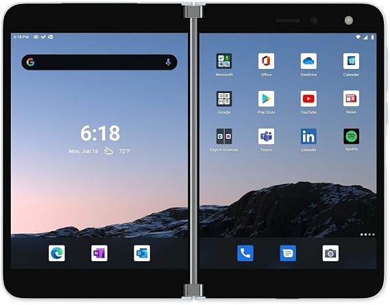 Microsoft Surface Duo 128GB (Unlocked) - Glacier