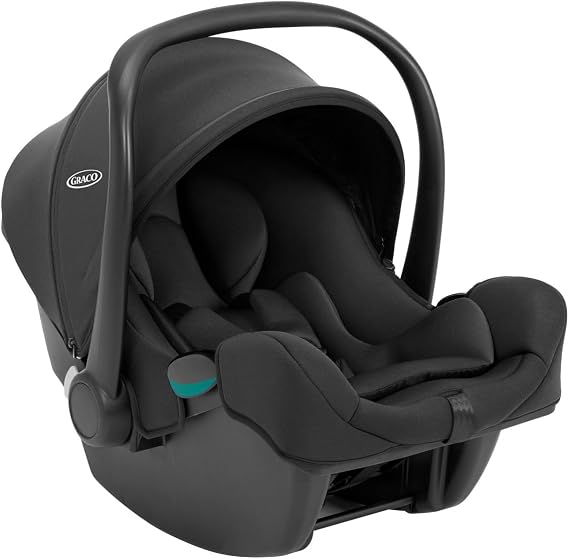 Graco SnugLite 2 i-Size R129 Infant car seat, Suitable from 40-75cm, Birth to Approx 3.3kg, Compatible with SnugTurn or SnugLite ISOFIX Bases, Midnight Fashion