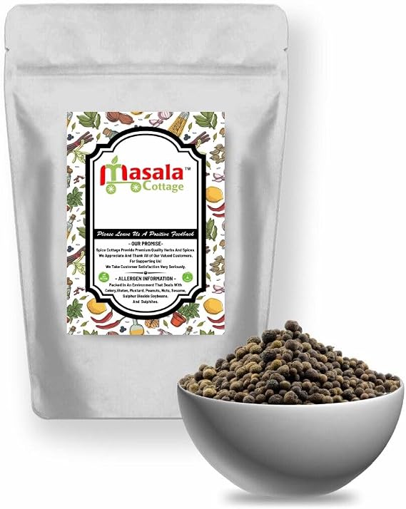 Allspice (Pimento) Berries Whole Dried Pimento Premium Quality Herbs and Spices Seasoning by Masala Cottage® 25g-1.9kg (50, Grams)