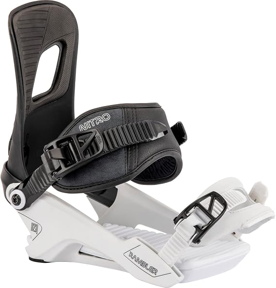 Nitro Rambler Snowboard Bindings 2023 - Men's Raw Large Black