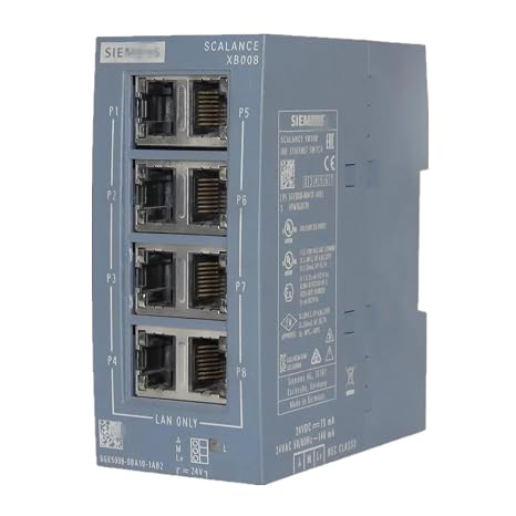 6GK5008-0BA10-1AB2 PLC Module 6GK50080BA101AB2 Ethernet Switch Module Sealed in Box Fast