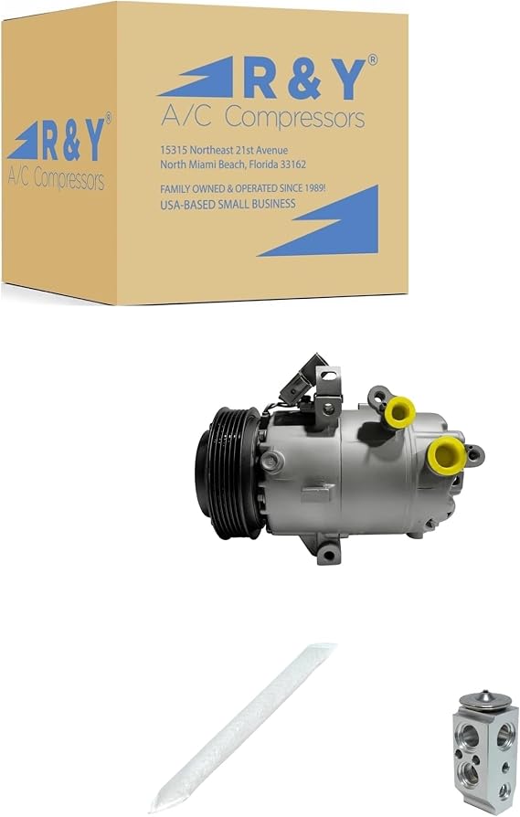 RYC Automotive Air Conditioning Compressor and Clutch Kit KT EI49