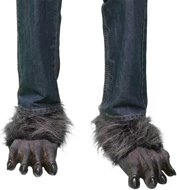 Zagone Studios Men's Killer Wolf Feet (Grey)