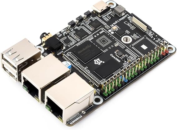 Luckfox Lyra Pi Linux Micro Development Board Based On Luckfox Core3506 Core Board, Integrates Triple-core ARM Cortex-A7 and ARM Cortex-M0 Processors @XYGStudy (Lyra Pi B)
