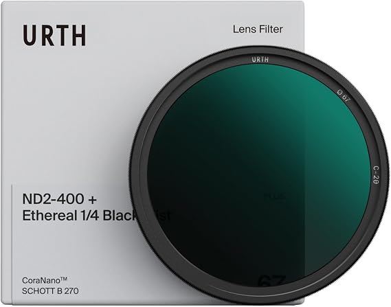 Urth 39mm Variable ND2-400 + 14 Black Mist Lens Filter (Plus)
