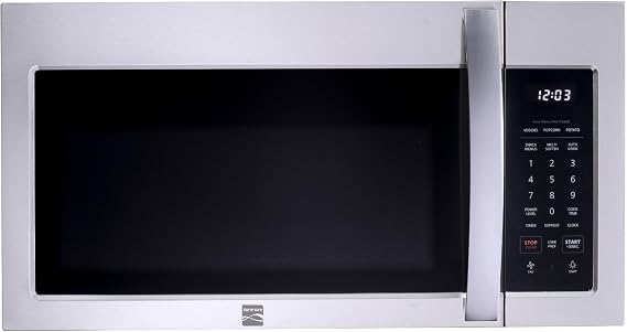 Kenmore Over-the-Range Microwave 1.7 cu. ft. Capacity, Stainless Steel