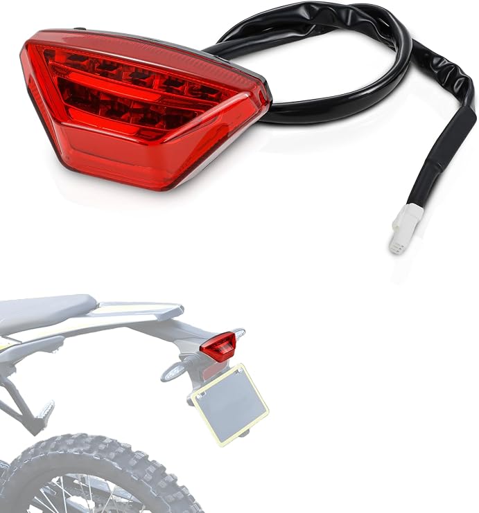 Tail Light for Surron Ultra Bee,Electric Dirt Bike Rear Brake Stop Light for Sur Ron Ultra Bee