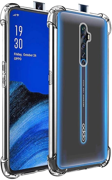 KZY OPPO Reno 2z Şeffaf Airbag Antishock Silikon Kılıf