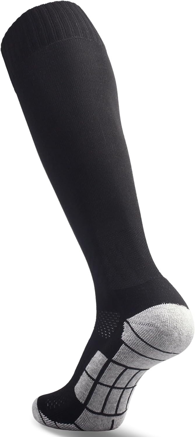 CWVLC Soccer Socks 135 pairs Team Sport Knee High Socks for Adult Youth Kids