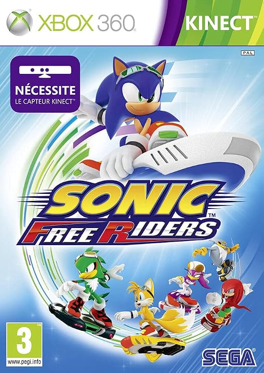 Sonic Free Riders Kinect X360
