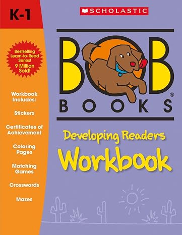 Bob Books - Developing Readers Workbook | Phonics, Writing Practice, Ages 5 and up, Kindergarten, Second Grade (Stage 3: Developing Reader)
