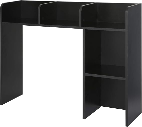 DormCo Classic Desktop Bookshelf - Black