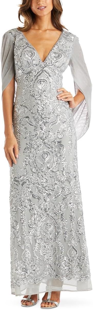 R&M Richards Womens Cocktail Gown