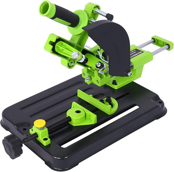 Angle Grinder Stand Upgraded Angle Grinder Fixed Universal Bracket Table Saw Multifunctional Desktop Pull RodAngle Grinding Machine Stand for 100mm,115mm, 125 mmAngle Grinder Metalworking