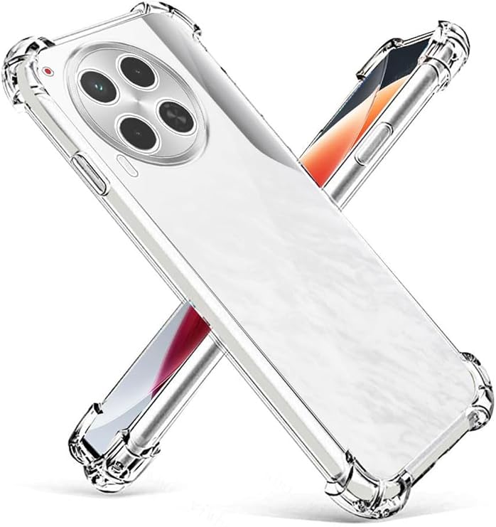 Tecno Camon 30 ile Uyumlu Kapak Kamera Korumalı Airbag Antishock Köşe Korumalı Şeffaf Silikon Kılıf