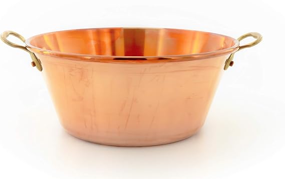 Matfer Bourgeat Copper Jam Pan, 16 1/2"