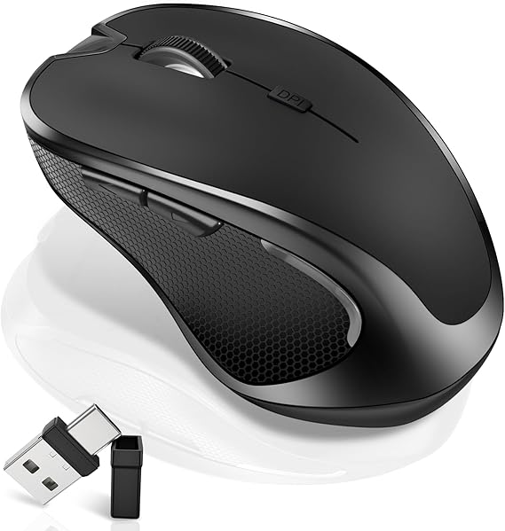 Mouse for MacBook Bluetooth Wireless Mice Laptop Mac Pro iPad with Jiggler