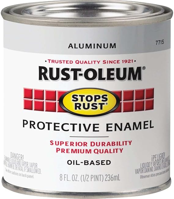 Stops Rust Gloss Brush On Paint