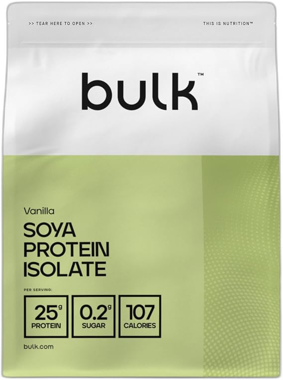 Bulk SOYA Protein Isolate Powder, Vanilla, 2.5 kg